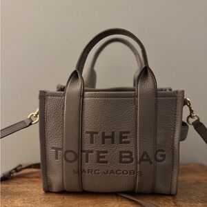 Marc Jacobs Gray Mini Tote Bag Authentic
